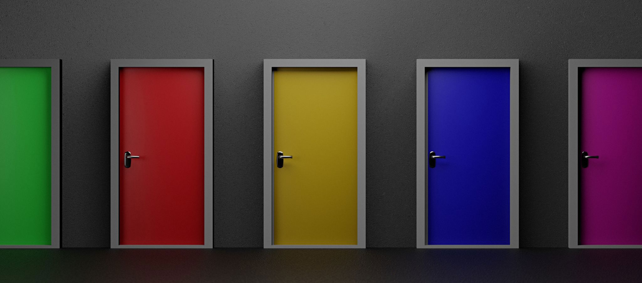 Top 5 culori pentru usi de intrare: Alegerea perfecta pentru casa ta